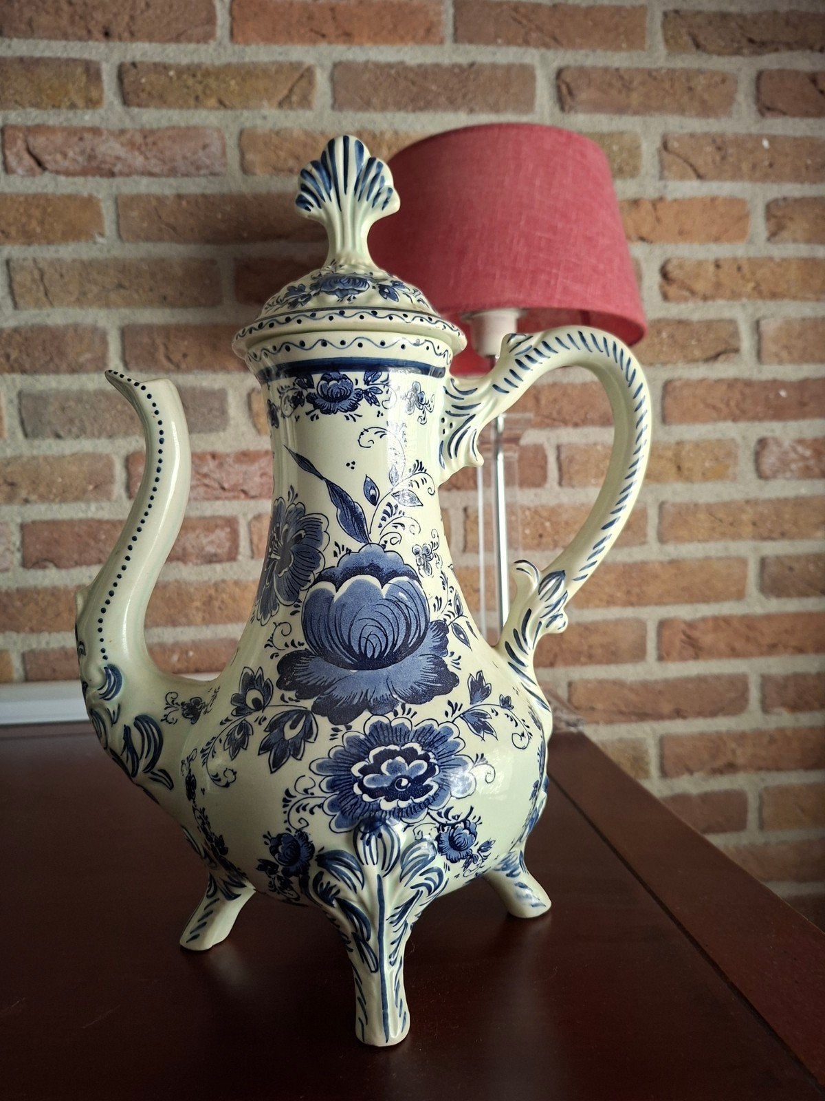Delfts Blauw Hollandia Handwerk Kan - 34cm, Ophalen