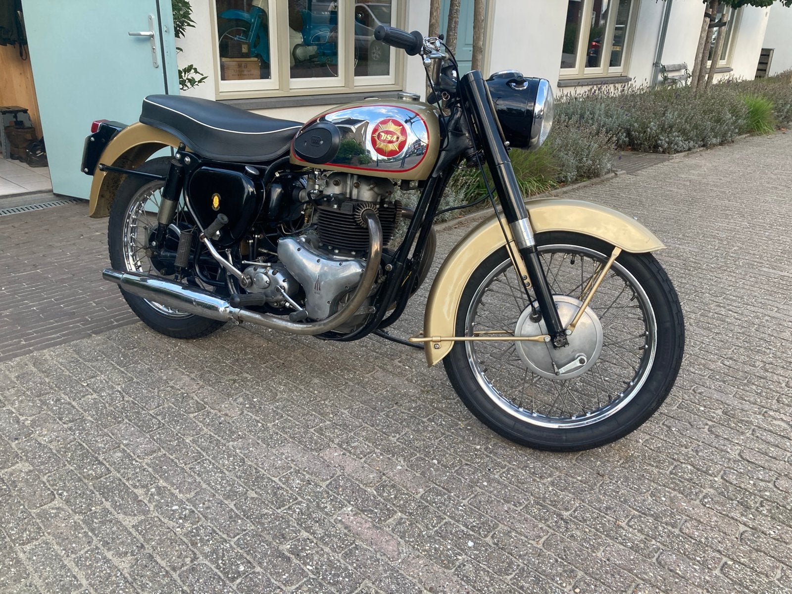 BSA a10 golden flash 1958, Motoren