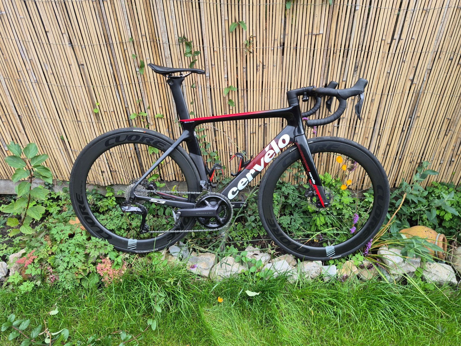 Cervélo S3 racefiets (maat 54) met Ultegra Di2 en schijfremm, Fietsen en Brommers, 28 inch, Carbon, Heren, Zo goed als nieuw