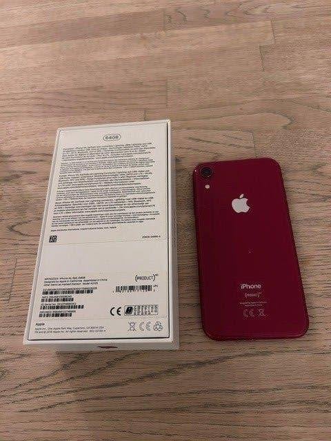 iPhone XR RED 64GB – Zo goed als nieuw – Krasvrij!, Telecommunicatie, Mobiele telefoons | Apple iPhone, 83 %, IPhone XR, Ophalen of Verzenden