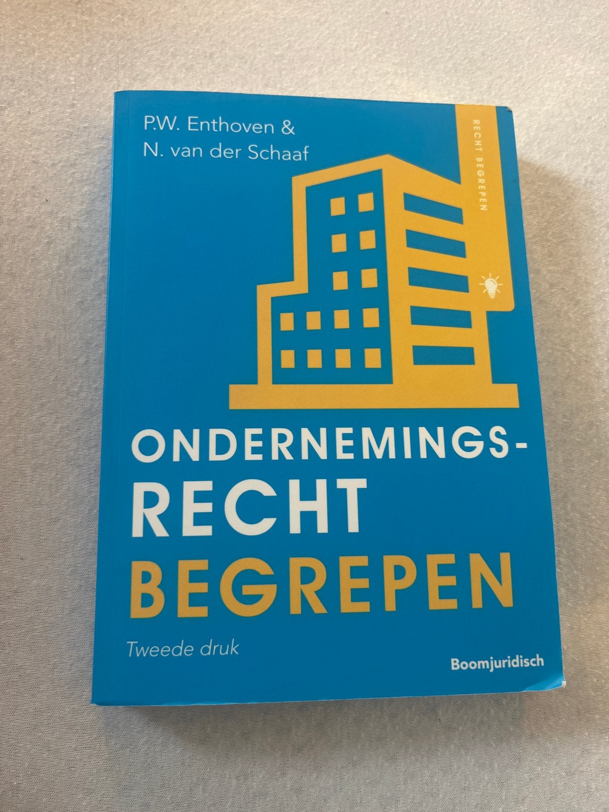 Ondernemingsrecht Begrepen - Tweede druk, Boeken, Studieboeken en Cursussen, Ophalen of Verzenden, Gamma, Gelezen, HBO