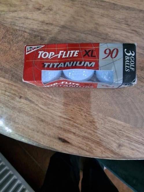 Top-Flite XL Titanium Golfballen - Nieuw in verpakking, Ophalen of Verzenden
