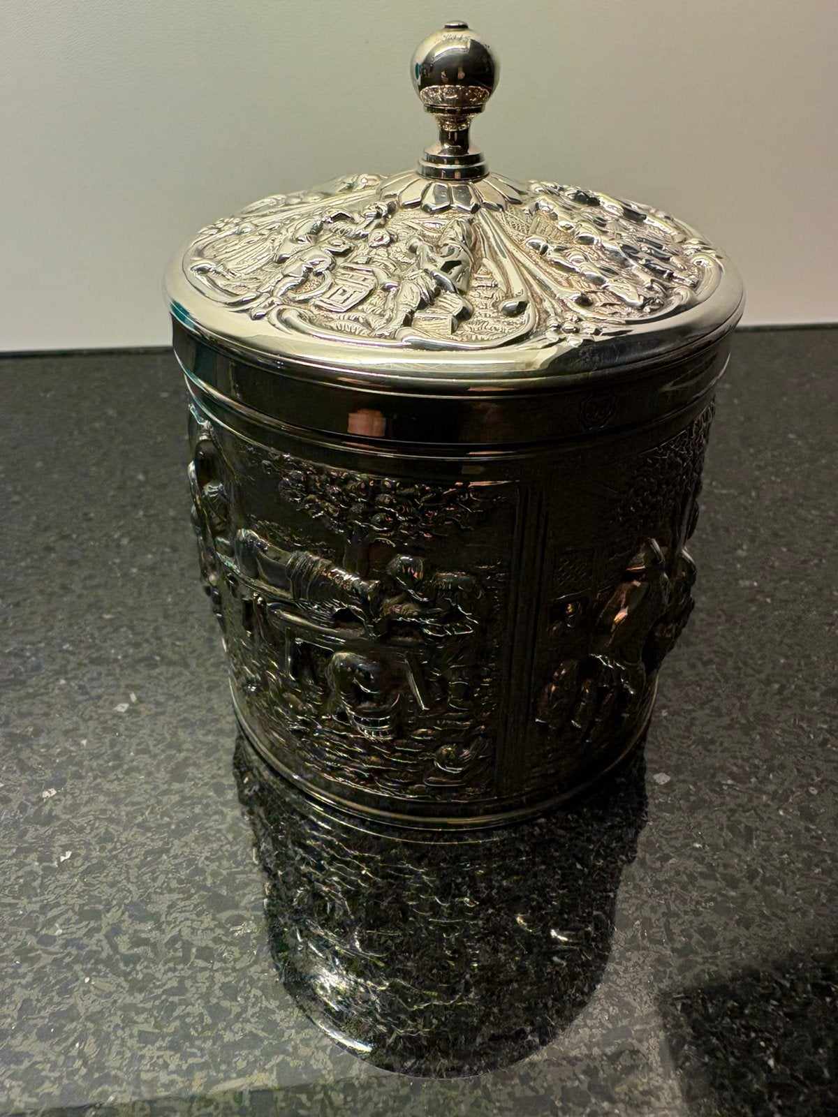 Vintage theebusje van Douwe Egberts, Ophalen of Verzenden