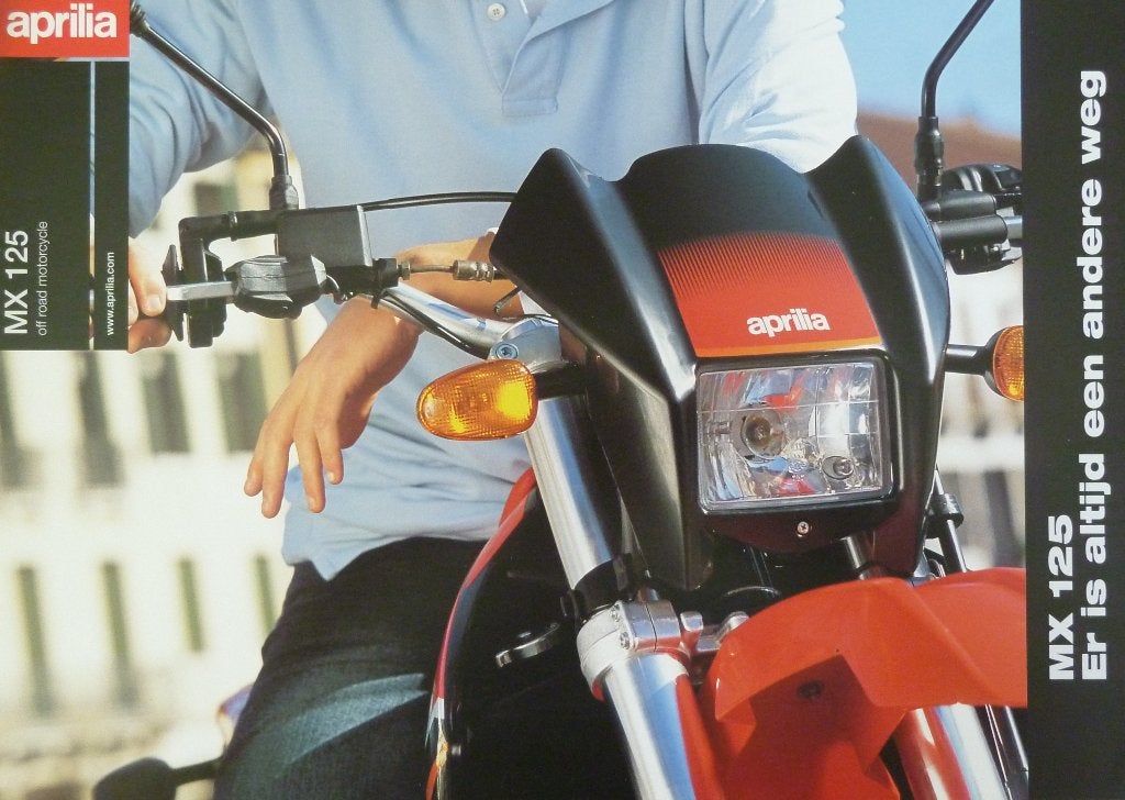 Folder APRILIA MX 125 2004, Ophalen of Verzenden, Aprilia