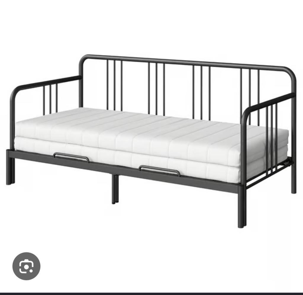 IKEA Fyresdal slaapbank met 2 matrassen, Ophalen, Zo goed als nieuw