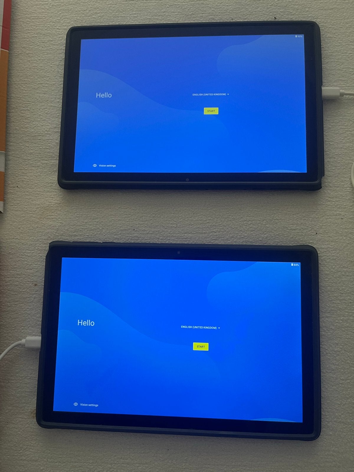 2x Kurio Tab XL 2 - Kindertablet met beschermhoes, Computers en Software, Android Tablets, Nieuw, 16 GB, Wi-Fi, Ophalen
