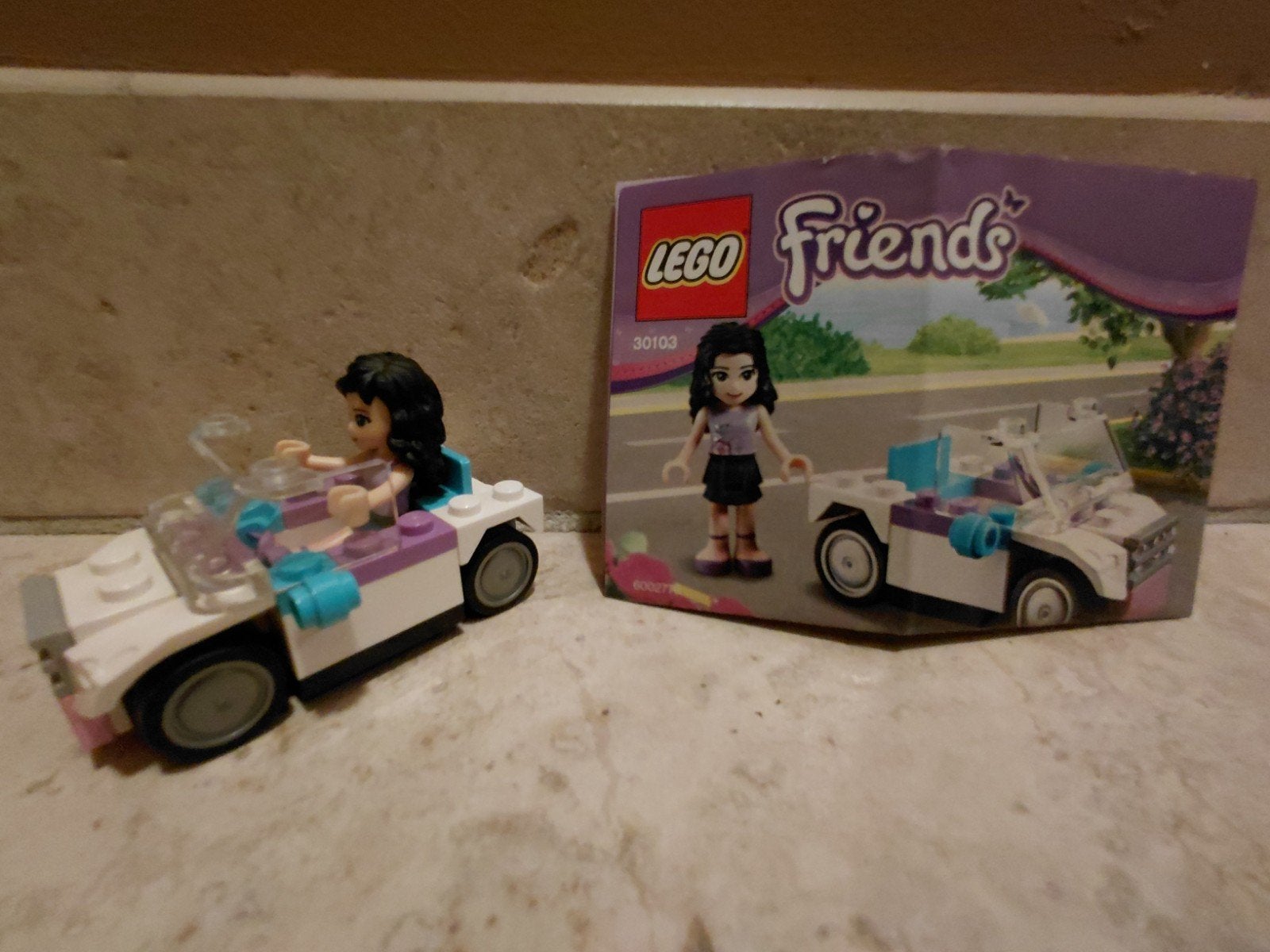 lego friends Emma's auto 30103, Ophalen of Verzenden, Zo goed als nieuw