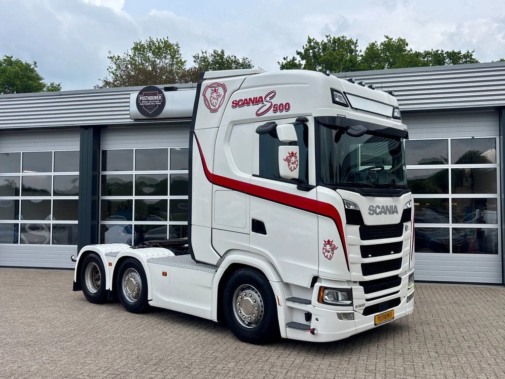 Scania R500 NGS FullAir, Retarder (bj 2019), Auto's, Automaat, Scania, Wit, Bedrijf
