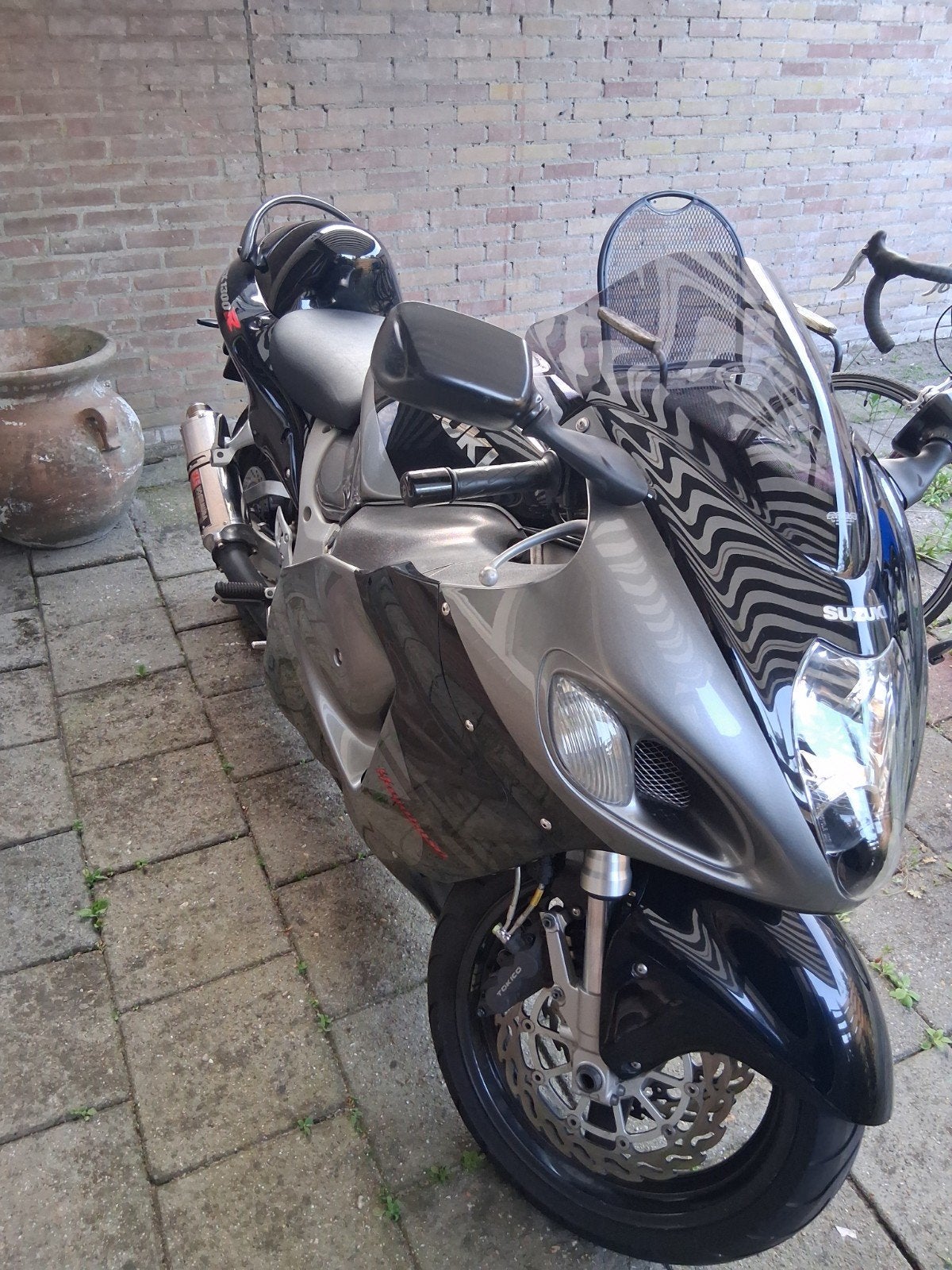 1st gen Hayabusa 2001 lage km stand, Sportuitlaat, 4 cilinders, Motorrijbewijs A, Gebruikt