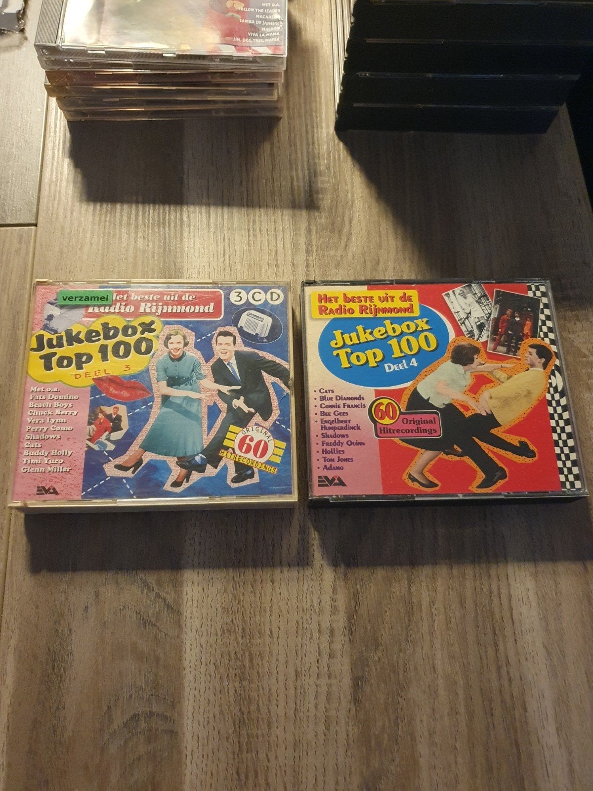 2x cd jukebox top 100, Ophalen of Verzenden, Gebruikt, Pop