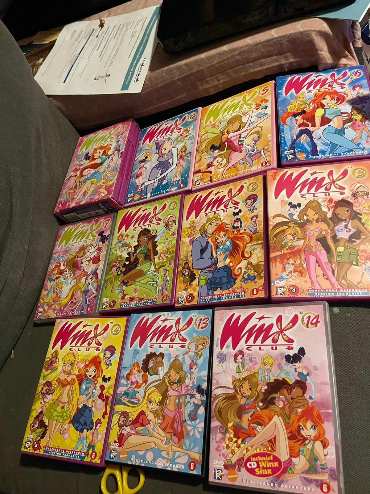 Winx Club DVD Collectie - 1-14 Compleet, Animatie, Alle leeftijden, Tv-serie, Zo goed als nieuw