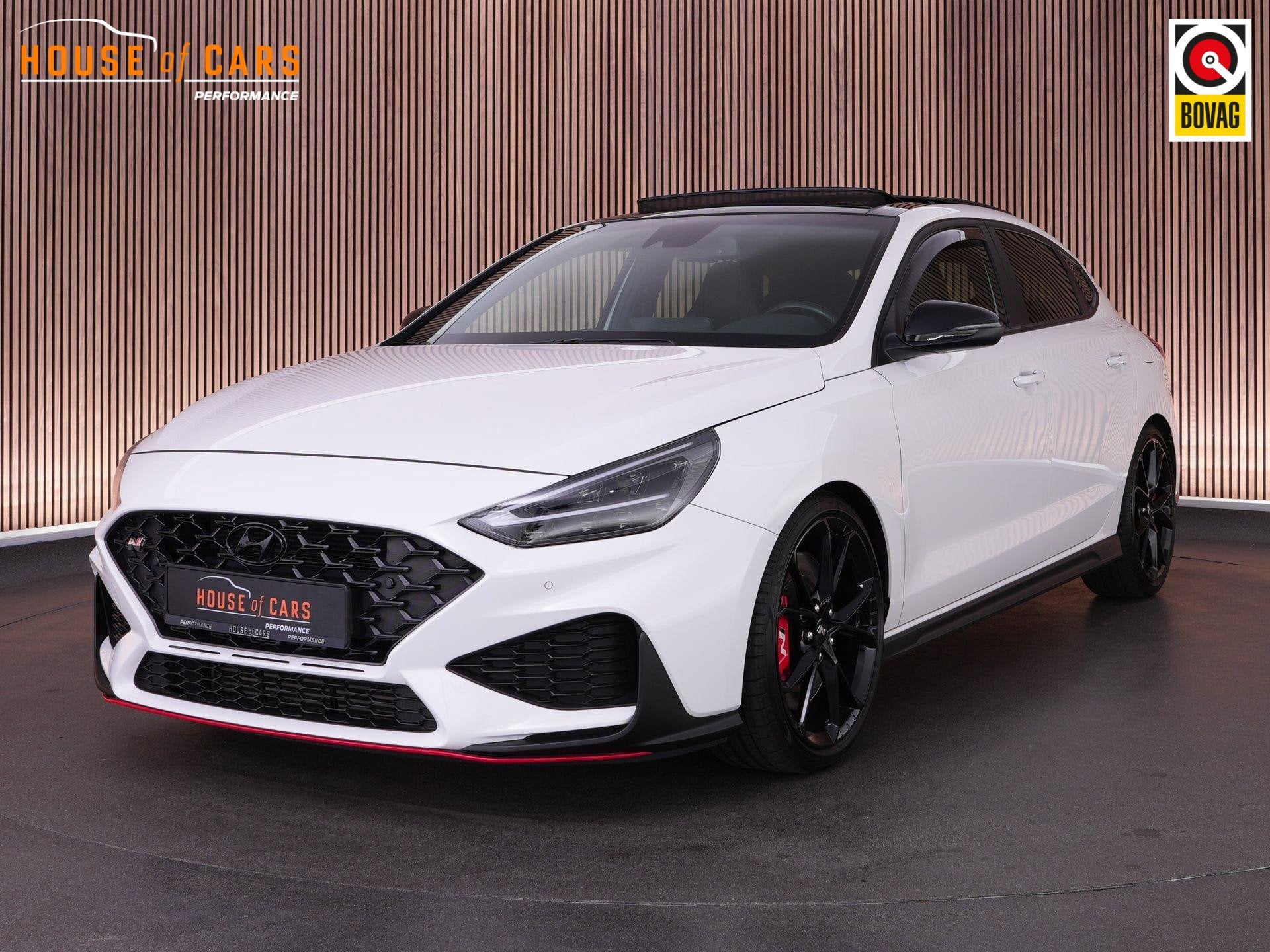 Hyundai i30 Fastback N2 Performance 2.0 280pk T-GDI DCT Fast, Stof, Gebruikt, Zwart, 4 cilinders