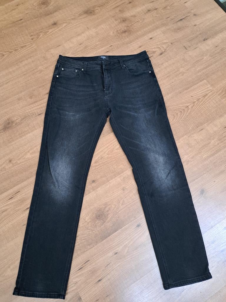 Icon Amsterdam jeans zwart 36, Kleding | Heren, W36 - W38 (confectie 52/54), Zwart, Icon Amsterdam, Ophalen of Verzenden