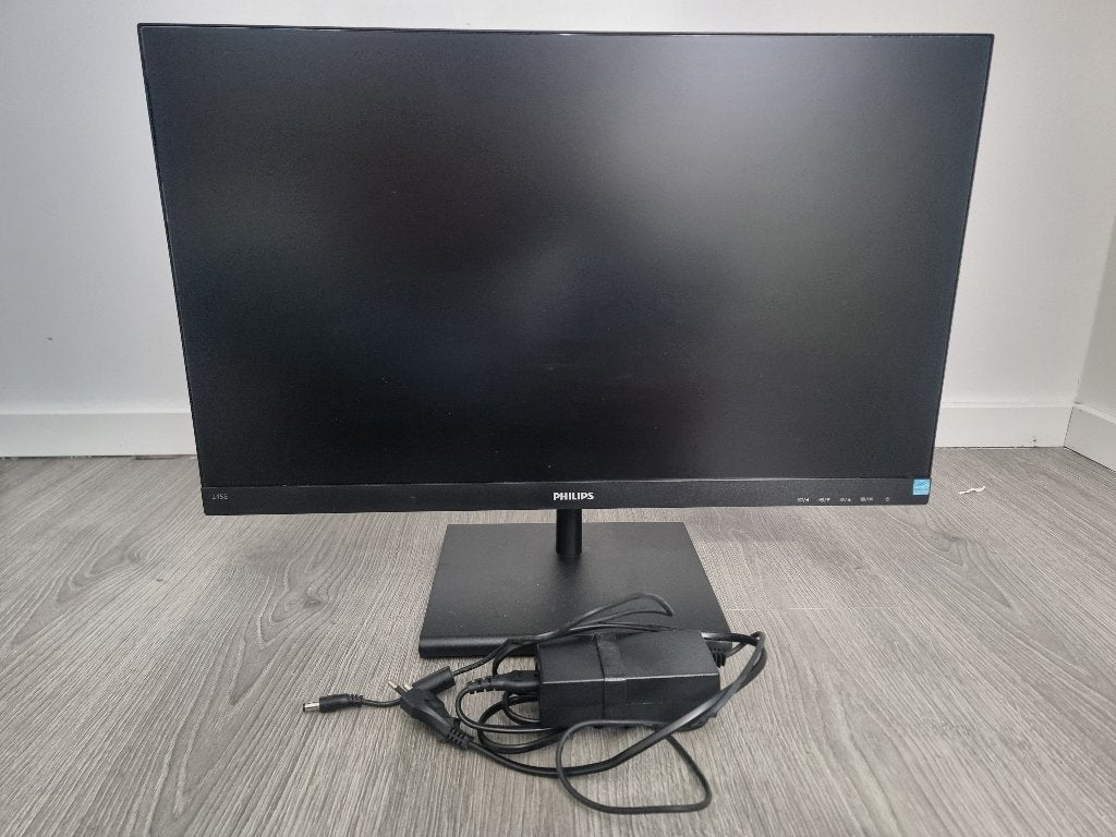Philips 245E1S 24" QHD IPS Monitor – 2560x1440, Computers en Software, Monitoren, Philips, Kantelbaar, Zo goed als nieuw, HDMI