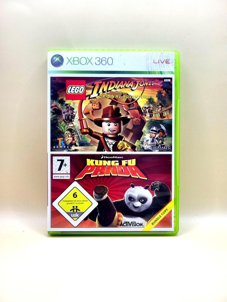 Lego Indiana Jones and Kung Fu Panda - Xbox 360, Avontuur en Actie, Microsoft, Microsoft support, 2 spelers