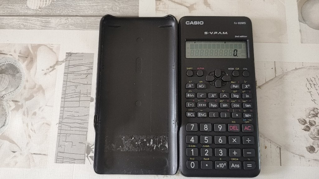 Reken machine CASIO fx82MS, Ophalen of Verzenden, Zo goed als nieuw