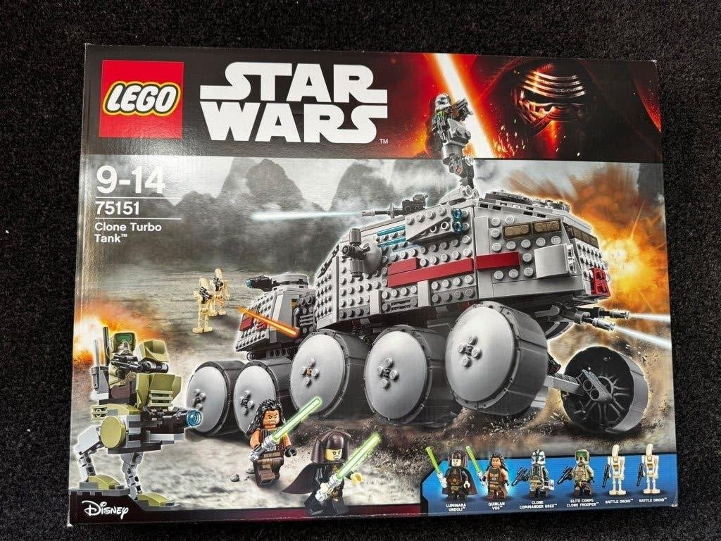 LEGO Star Wars 75151 Clone Turbo Tank compleet + doos, Star Wars, Lego, Ophalen of Verzenden, Zo goed als nieuw