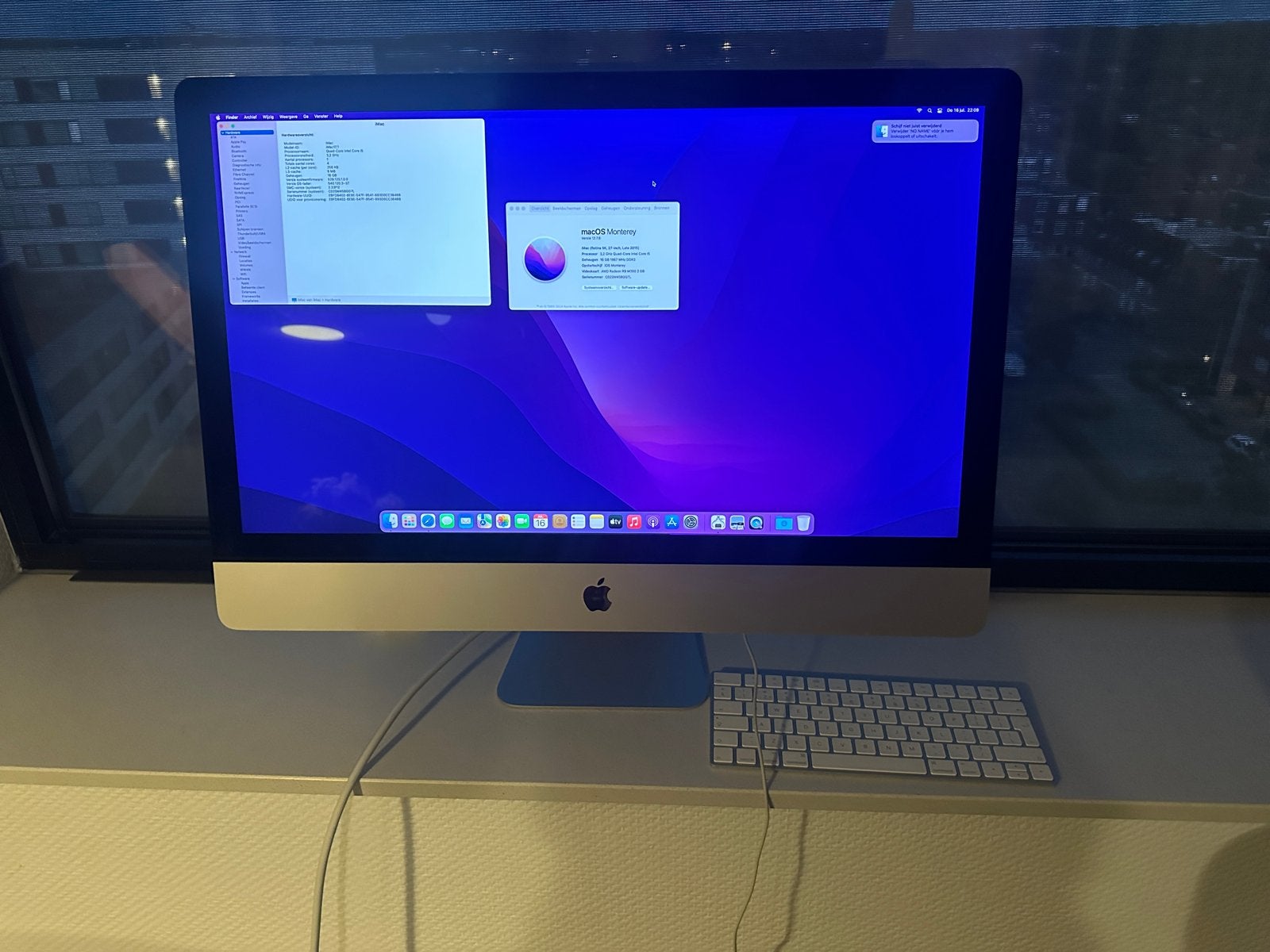 iMac 27 inch 1TB 5K Late 2015, Computers en Software, Apple Desktops, Gebruikt, iMac, SSD, 3 tot 4 Ghz, 16 GB, Ophalen