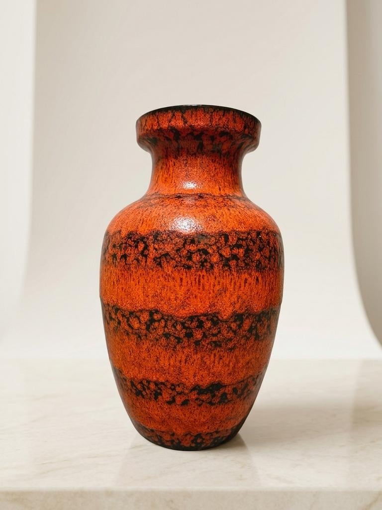 Imposante Vintage Scheurich Vloervaas (47cm) - West Germany, Ophalen of Verzenden