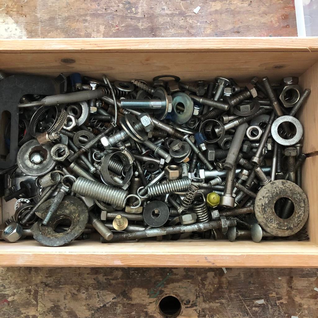 Voor oldtimer of andere sleutelaar, Ophalen