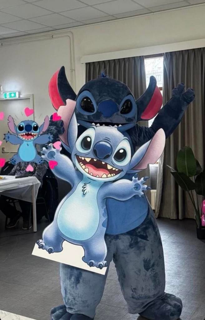 STITCH mascotte te boek ‼️, Ophalen, Zo goed als nieuw