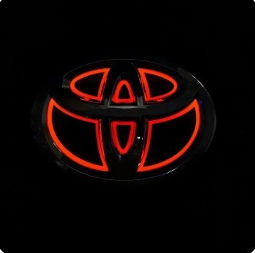 Lichtgevend Toyota Logo / Embleem Vooraan 13x8,9 cm (Nieuw), Ophalen of Verzenden