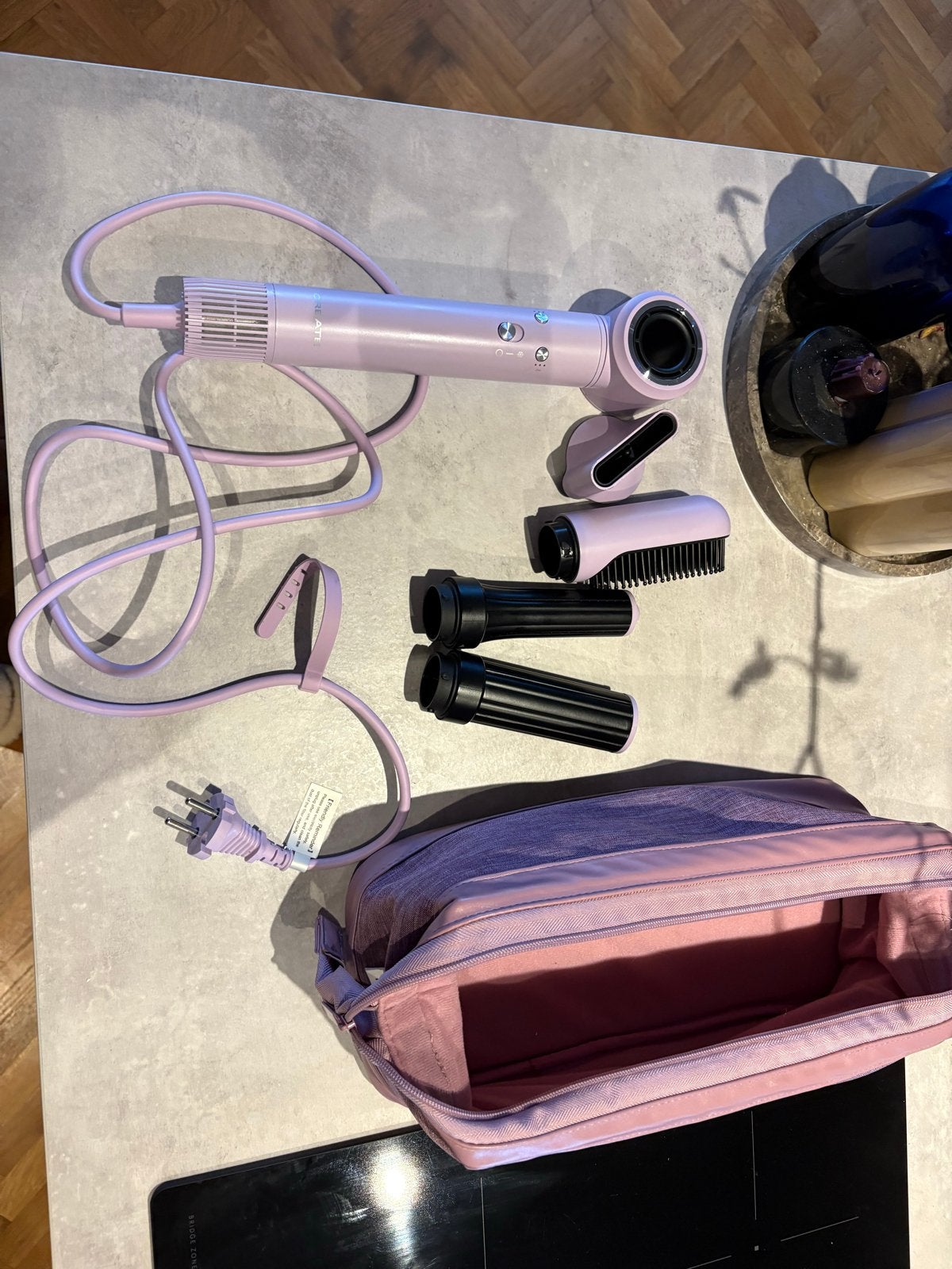 CREATE Ionische Haarstyler Pro - Föhn, Krultang & Haardroger, Ophalen of Verzenden, Nieuw, Föhn of Haardroger