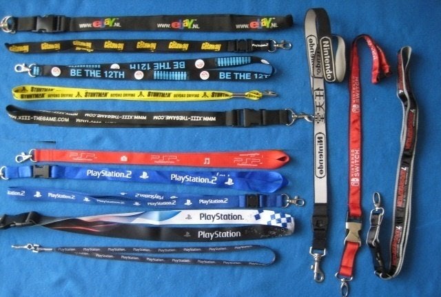 Game keycord lanyard sleutelhanger Playstation Xbox Nintendo, Ophalen of Verzenden, Nieuw