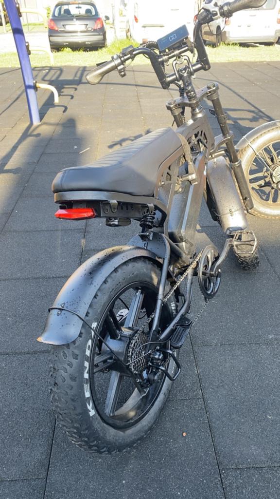 V20pro E-bike 750W met veel extra's en 1700km op de teller, Fietsen en Brommers, Elektrische fietsen, Gebruikt, 51 tot 55 cm, 50 km per accu of meer