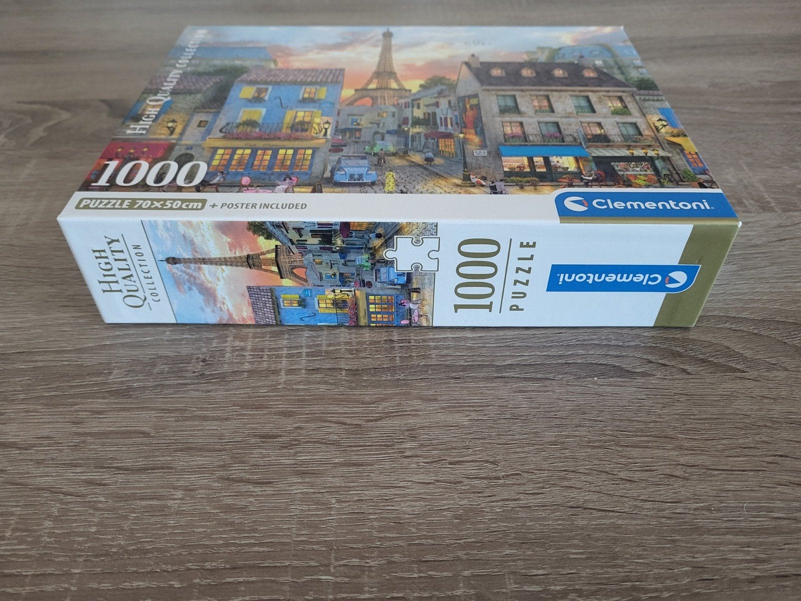 Clementoni Legpuzzel Parijs Eiffeltoren 1000 stukjes, Ophalen of Verzenden, 500 t/m 1500 stukjes, Nieuw, Legpuzzel