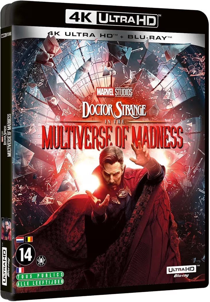 Doctor Strange 2 4K UHD/Ultra HD Blu-Ray NL Geseald IMDb 7.0, Ophalen of Verzenden, Nieuw in verpakking, Actie