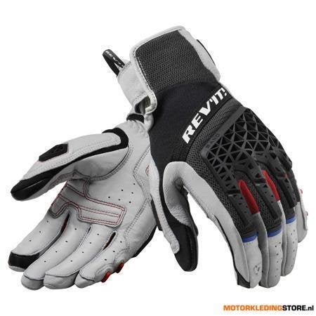 REVIT! Gloves Sand 4, Licht Grijs-Zwart, Motoren, Kleding | Motorkleding, Ophalen of Verzenden, Nieuw met kaartje