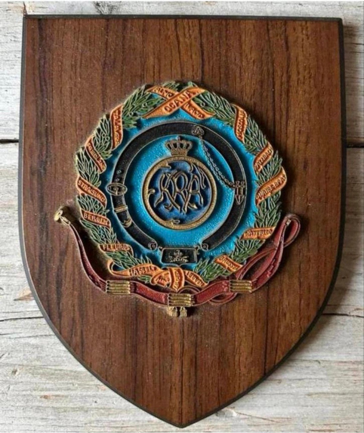 Wapenschild, Verzenden, Landmacht, Nederland, Embleem of Badge