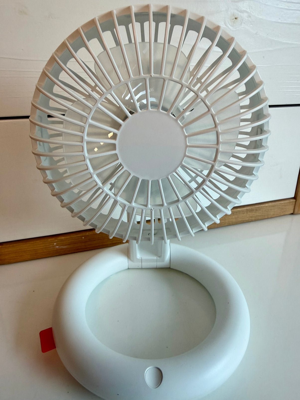 FAOONNMY reisventilator met case - nieuw, Witgoed en Apparatuur, Ophalen of Verzenden, Nieuw, Tafelventilator