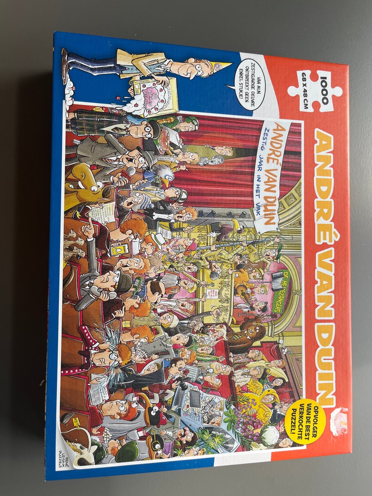 André van Duin Legpuzzel - 1000 stukjes, Ophalen, 500 t/m 1500 stukjes, Gebruikt, Legpuzzel