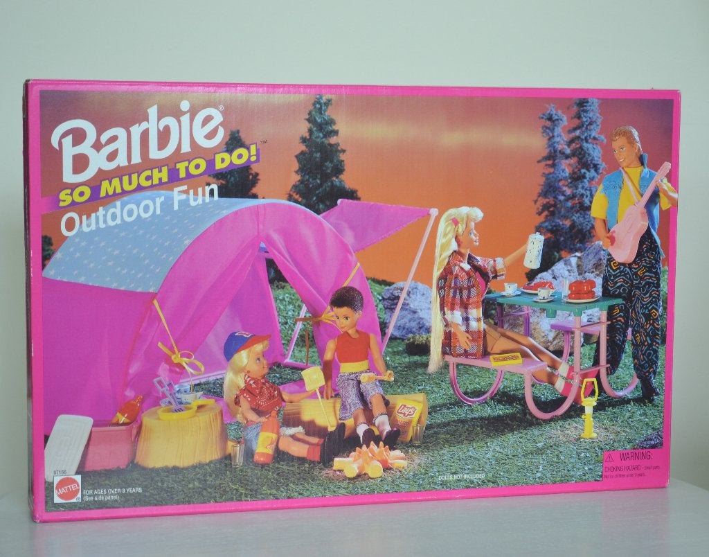 Barbie Vintage So Much To Do Outdoor Fun (Mattel, 1995), Verzamelen, Poppen, Ophalen of Verzenden, Nieuw, Pop