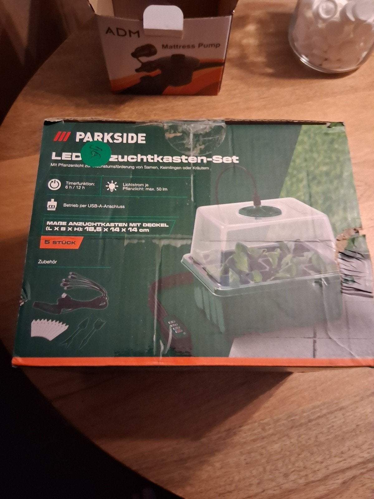 Parkside LED Kweekkast-Set - Nieuw in doos, Ophalen of Verzenden, Nieuw, Kweekkast