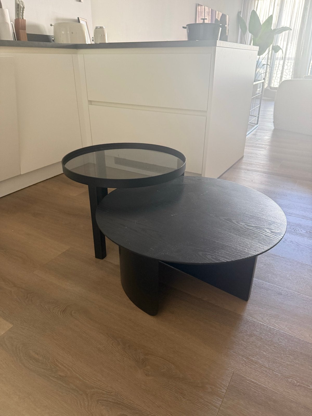 Set van 2 Fest Salontafels: Plateau en cedric, Rond, 5 – 50, 50 tot 100 cm, Ophalen of Verzenden