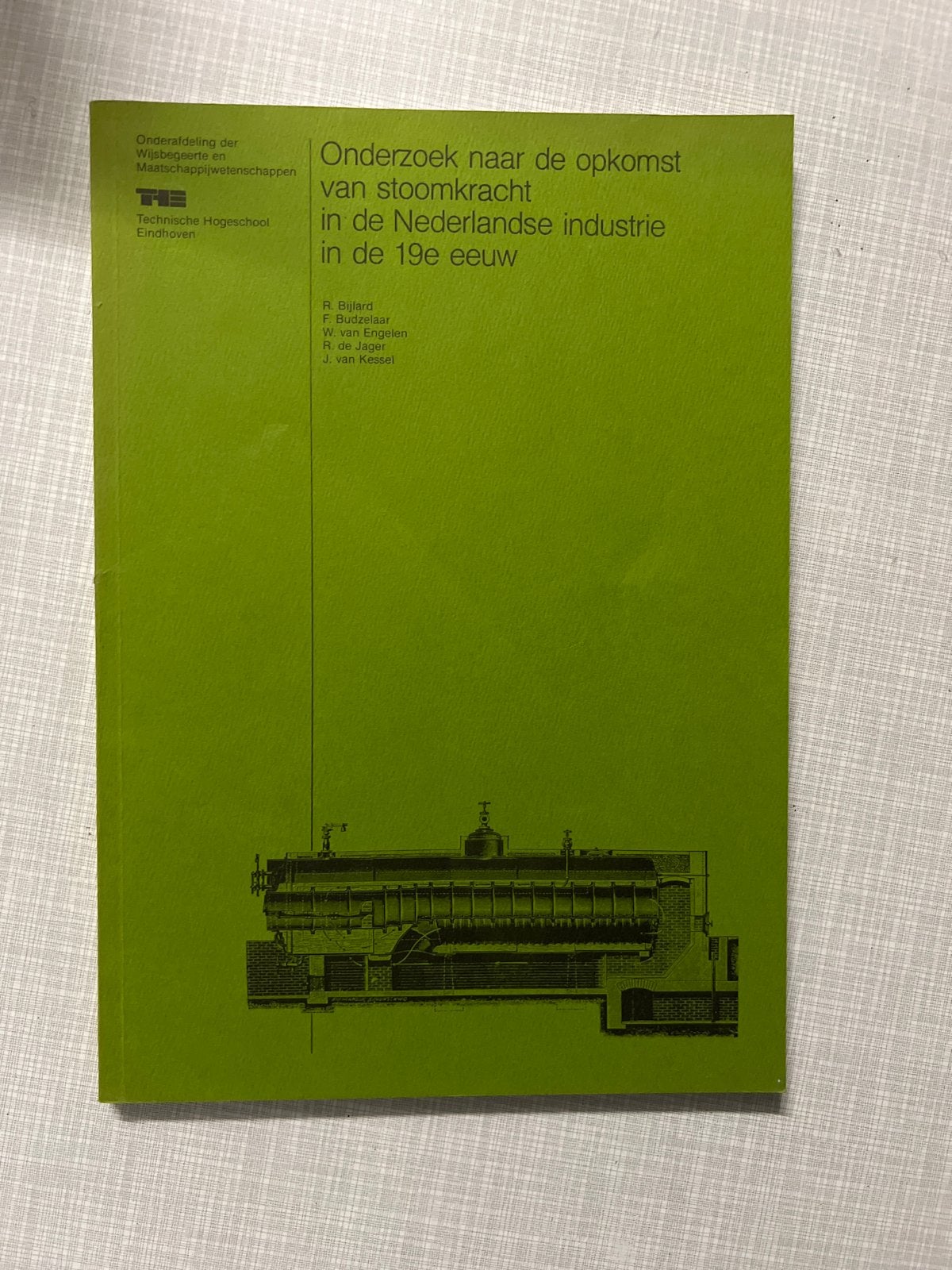 Onderzoek stoomkracht Nederlandse industrie 19e eeuw, Boeken, Techniek, Ophalen of Verzenden, Gelezen, Overige onderwerpen