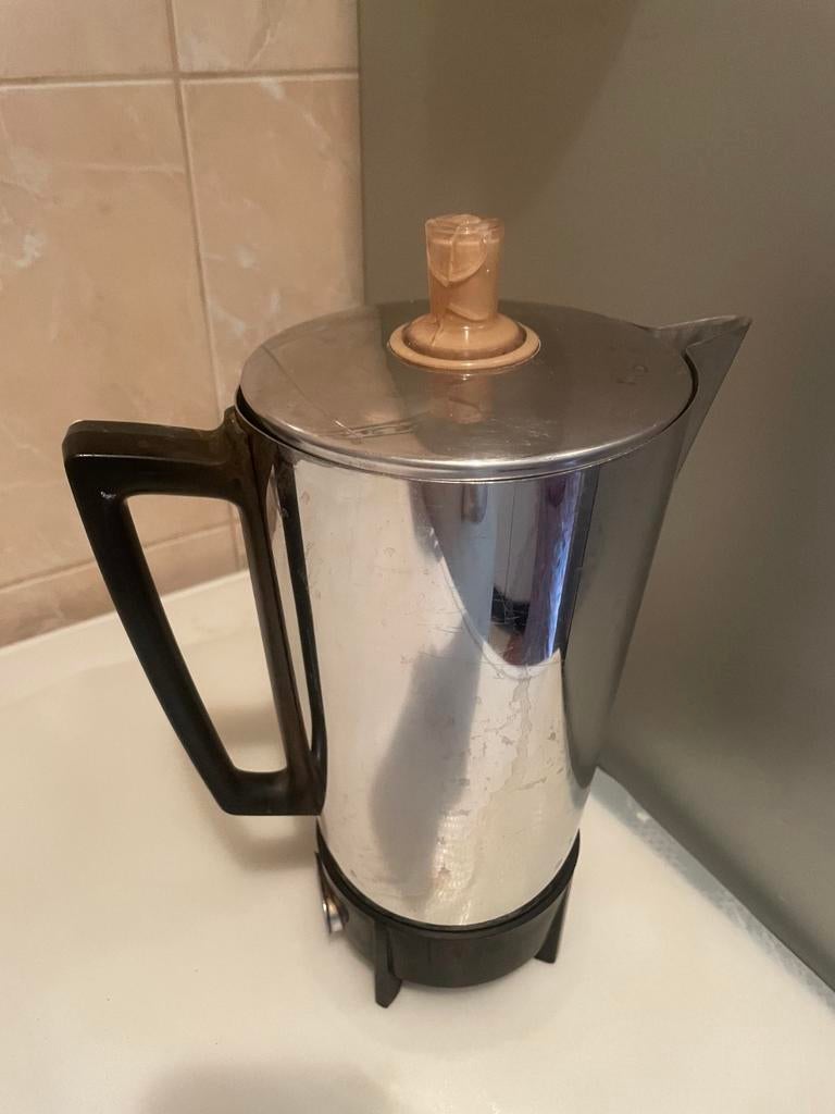 Vintage koffie percolator daalderop, Witgoed en Apparatuur, Koffiezetapparaten, Koffiemachine, Ophalen of Verzenden
