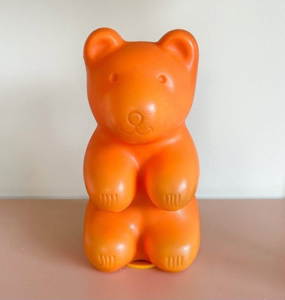 Oranje Gummybeer Lamp - Sfeervolle Verlichting, Overige merken, Gebruikt, Kunststof, Overige fittingen
