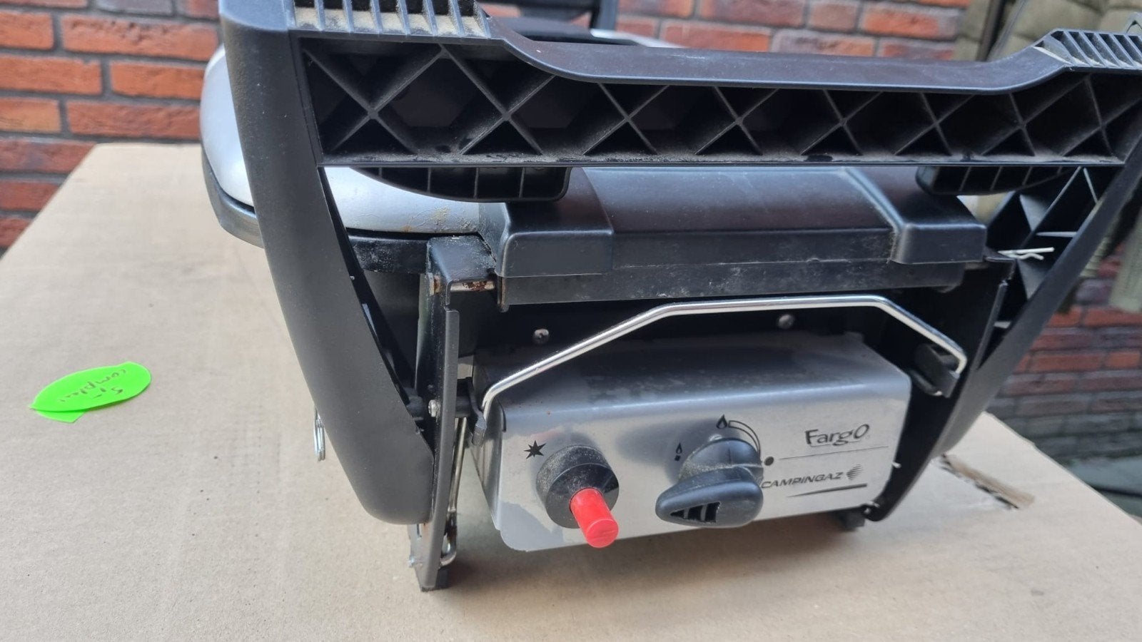 barbecue op gas koffermodel, Tuin en Terras, Ophalen, Gebruikt, Campinggaz