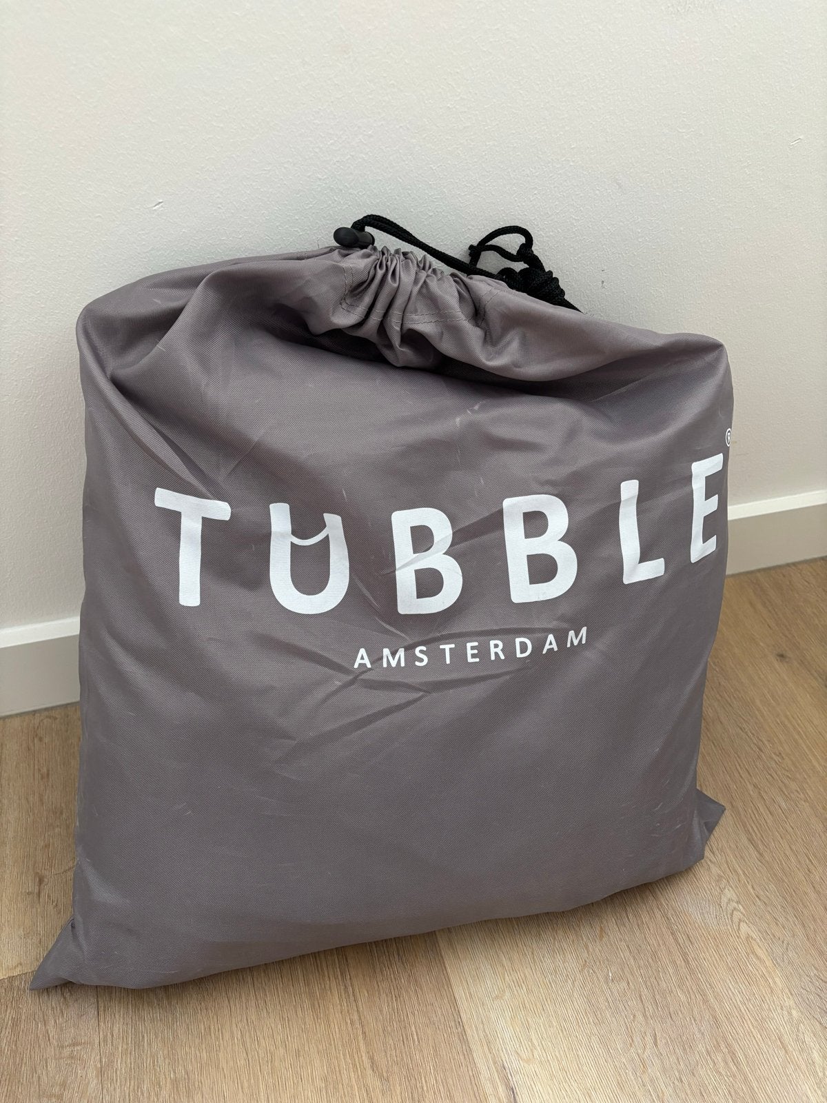 Tubble Amsterdam opblaasbaar bad met pomp en draagtas, Ophalen, Gebruikt, Pomp, Opblaasbaar