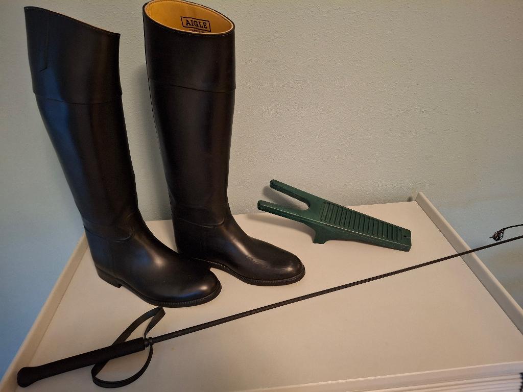 Paardrijlaarzen, Ophalen, Dressuur, Zo goed als nieuw, Dames