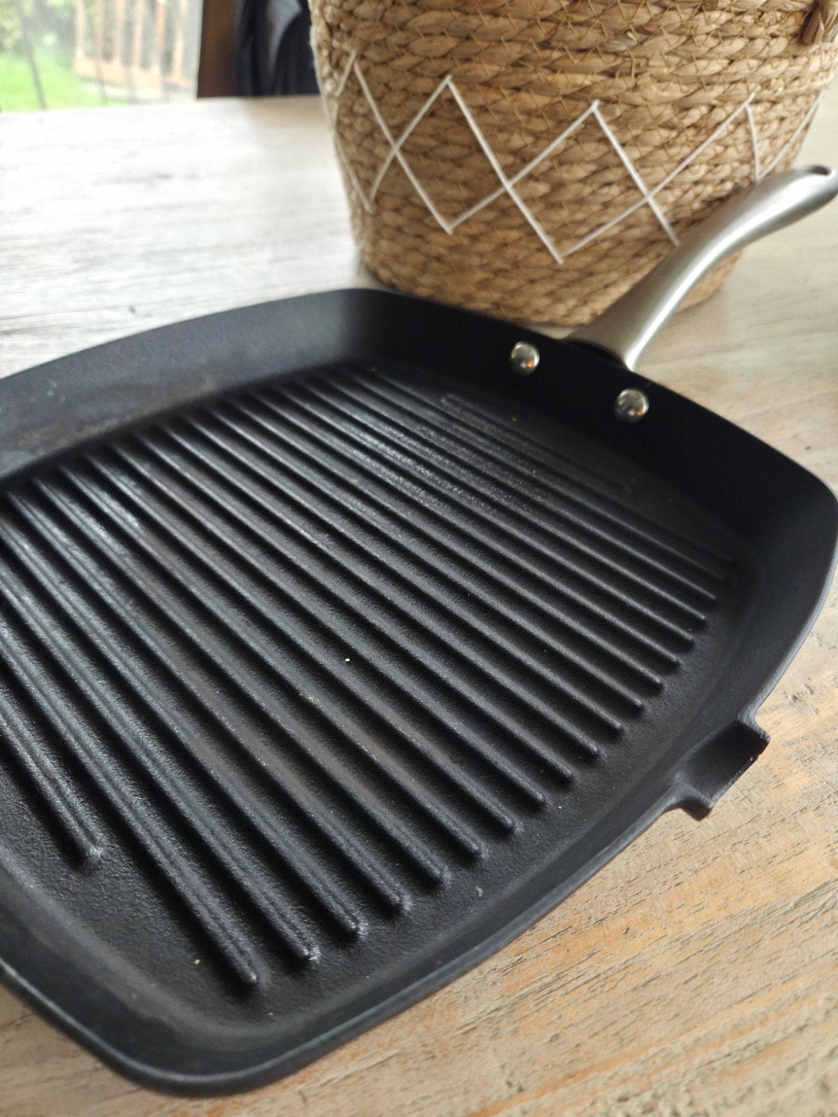 Skottsberg Gietijzeren Grillpan - Zo goed als nieuw, Ophalen