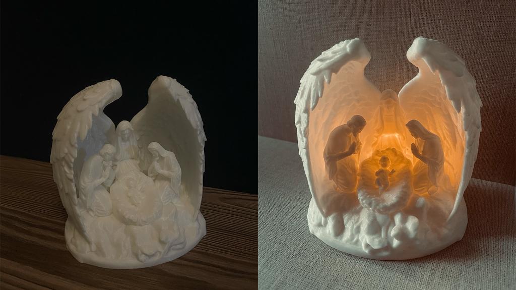 Birth of Christ - Nightstand lamp, Huis en Inrichting, Lampen | Overige, Nieuw, Ophalen of Verzenden