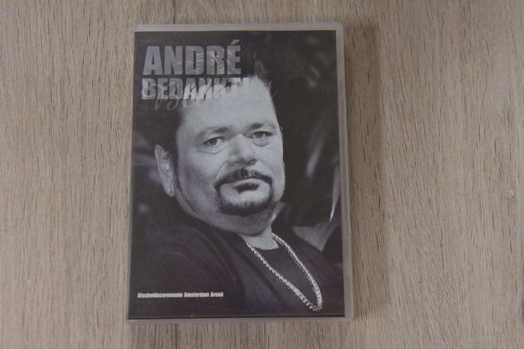 ANDRE HAZES BEDANKT === AFSCHEIDSCEREMONIE AMSTERDAM ARENA, Alle leeftijden, Verzenden, Zo goed als nieuw