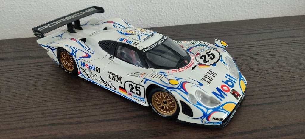 Porsche 911 GT1 Lemans, Ophalen, Zo goed als nieuw, Auto, Maisto