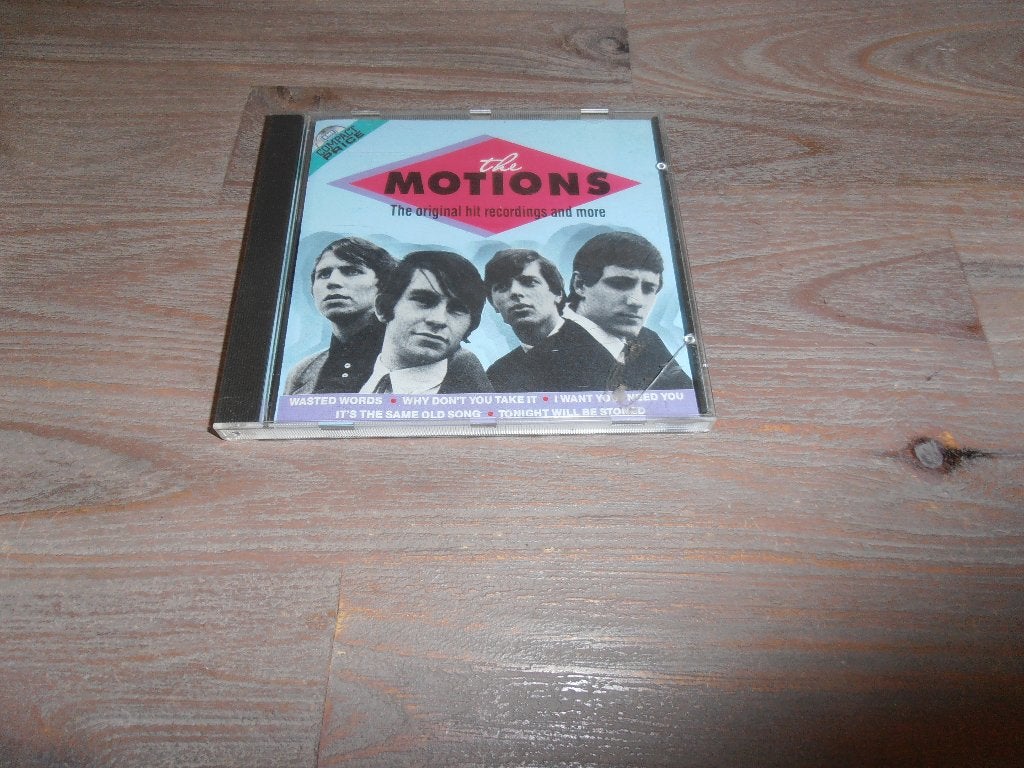 The Motions - The Original Hit Recordings and More CD, Ophalen of Verzenden, Zo goed als nieuw, Classic Rock, Inclusief doosje