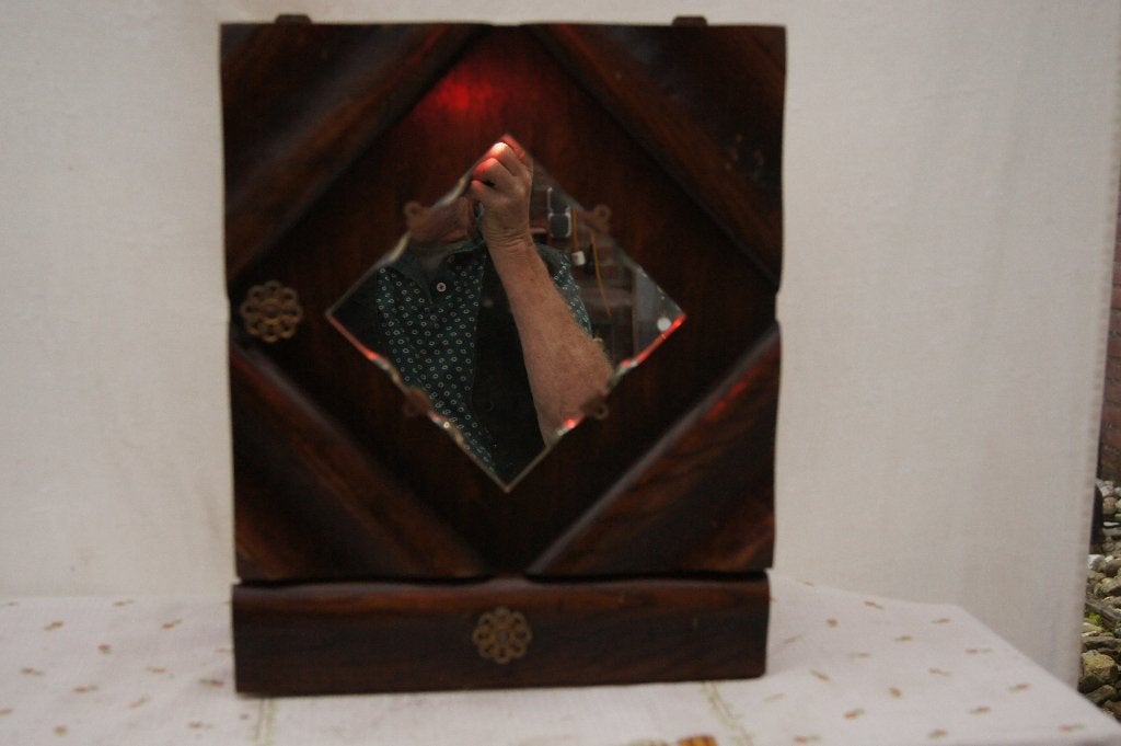 Wandkastje met spiegel, Ophalen of Verzenden